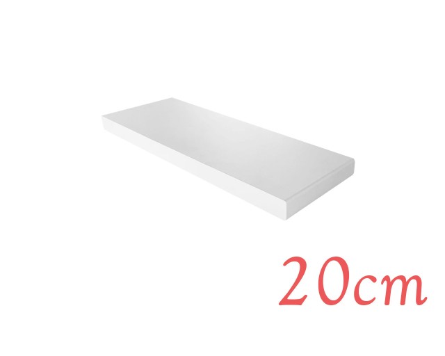 Blat atermic culoare Alb 20 cm